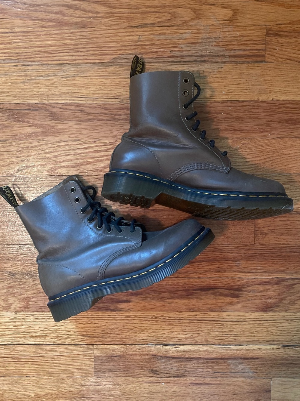 Dr. Martens Lace-Up Combat Boots - Picture 2 of 3